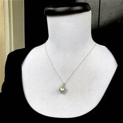 Luxe Design Jewellery - Wholesale Pendant/Charm Necklace - Doggy Charm and Sphere Pendant for Dog Ashes Necklace3