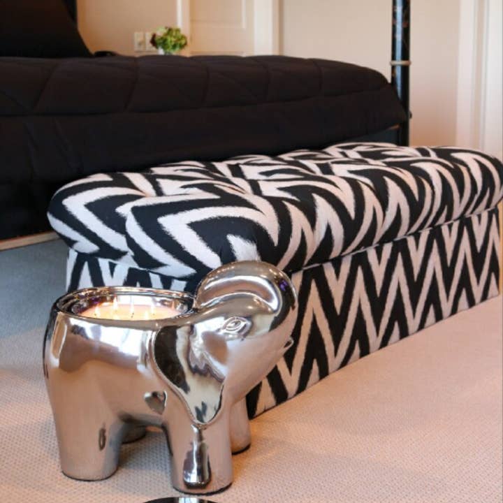 Thompson Ferrier - Wholesale Grappige kaars - Zilveren Grote Olifant Geurkaars5