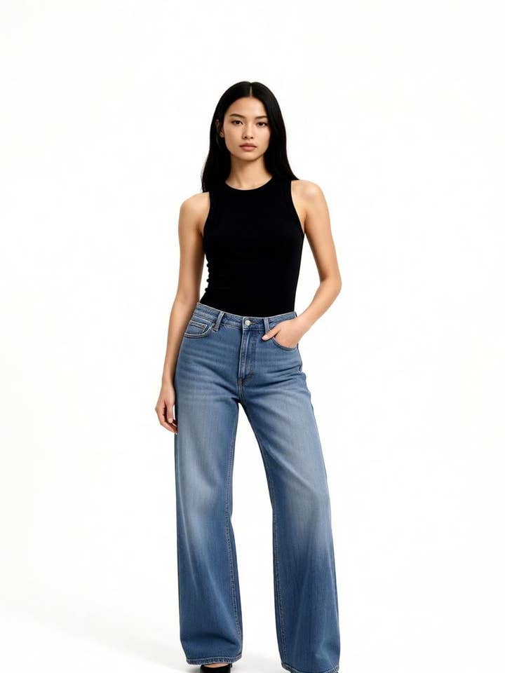 WOMEN'S BAGGY JEANS for wholesale by Kis 2