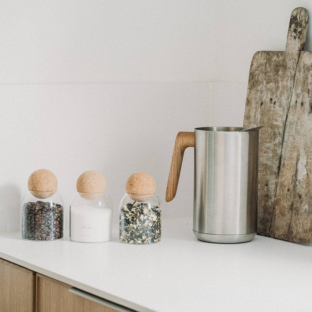 So At Nature - Wholesale Jar - Glass Jar with Cork Ball Lid 500ml (Perfectly Imperfect) - Perfekti3