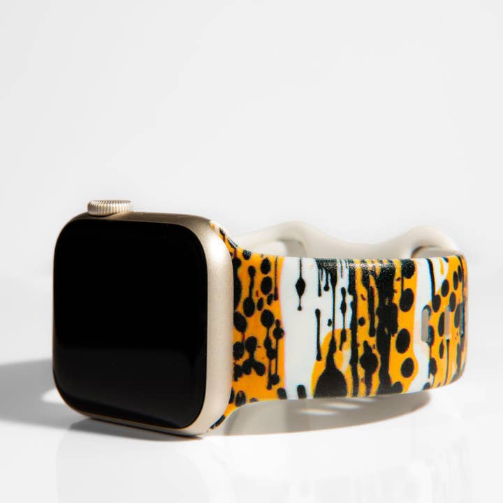 Correa con estampado de leopardo para Apple Watch Series 1-9, SE y Ultra para venta al por mayor de The Printed Llama