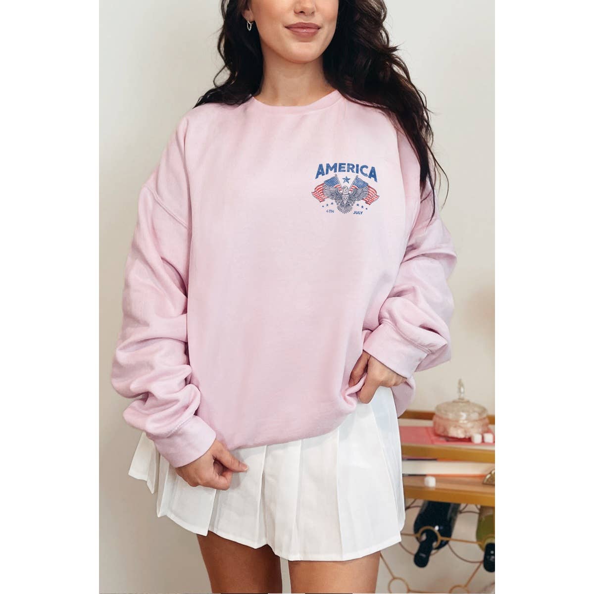 Illustrated Society - Vente Sweat-shirt à imprimés – femme - SWEAT-SHIRTS GRAPHIQUES VINTAGE AMÉRICAINS2