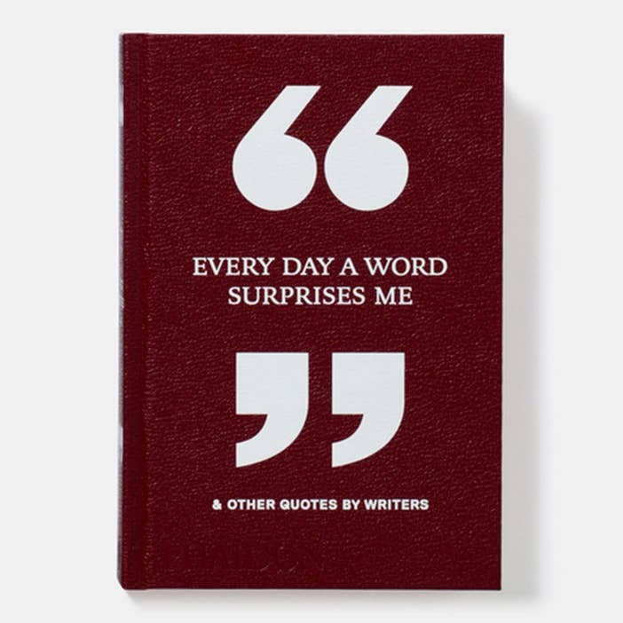 Phaidon - Wholesale Reference - Every Day A Word Surprises Me & Other Quotes By Writers5