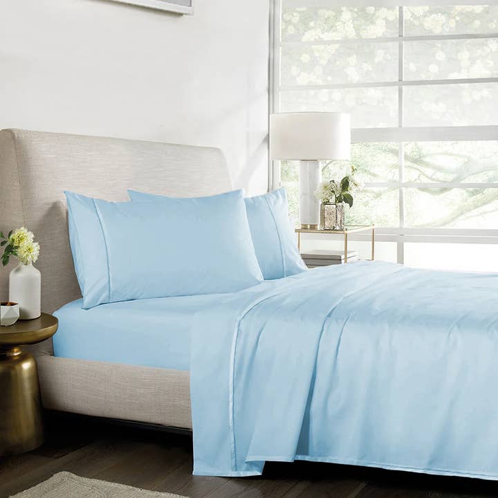 Bedding King - Wholesale Sheet set - 1200TC Pure Egyptian Cotton Ultra Soft Flat / Bed Sheet Sets11