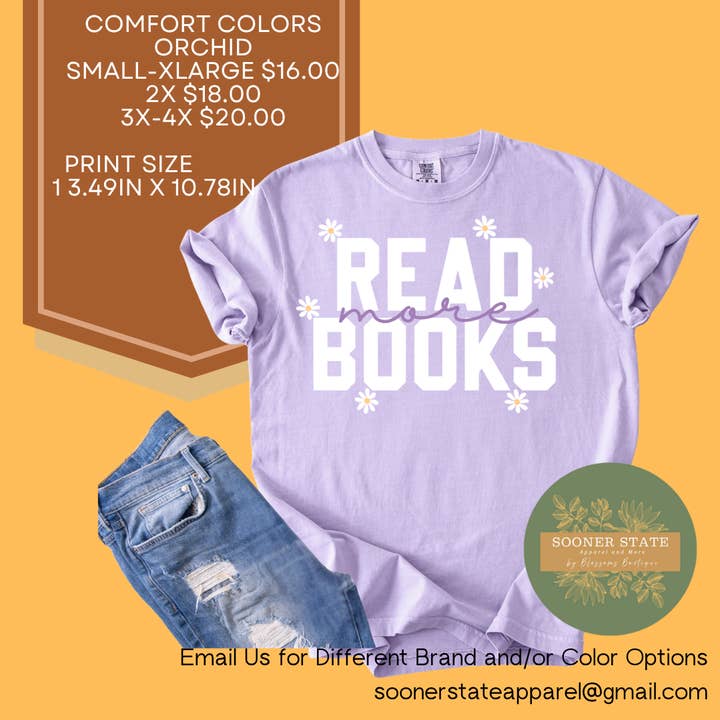 Read More Books for wholesale by Sooner State Apparel