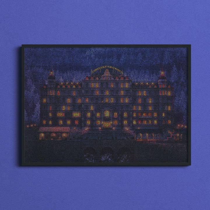 Grand Budapest Hotell - Manus Art Print för wholesale av Robotic Ewe