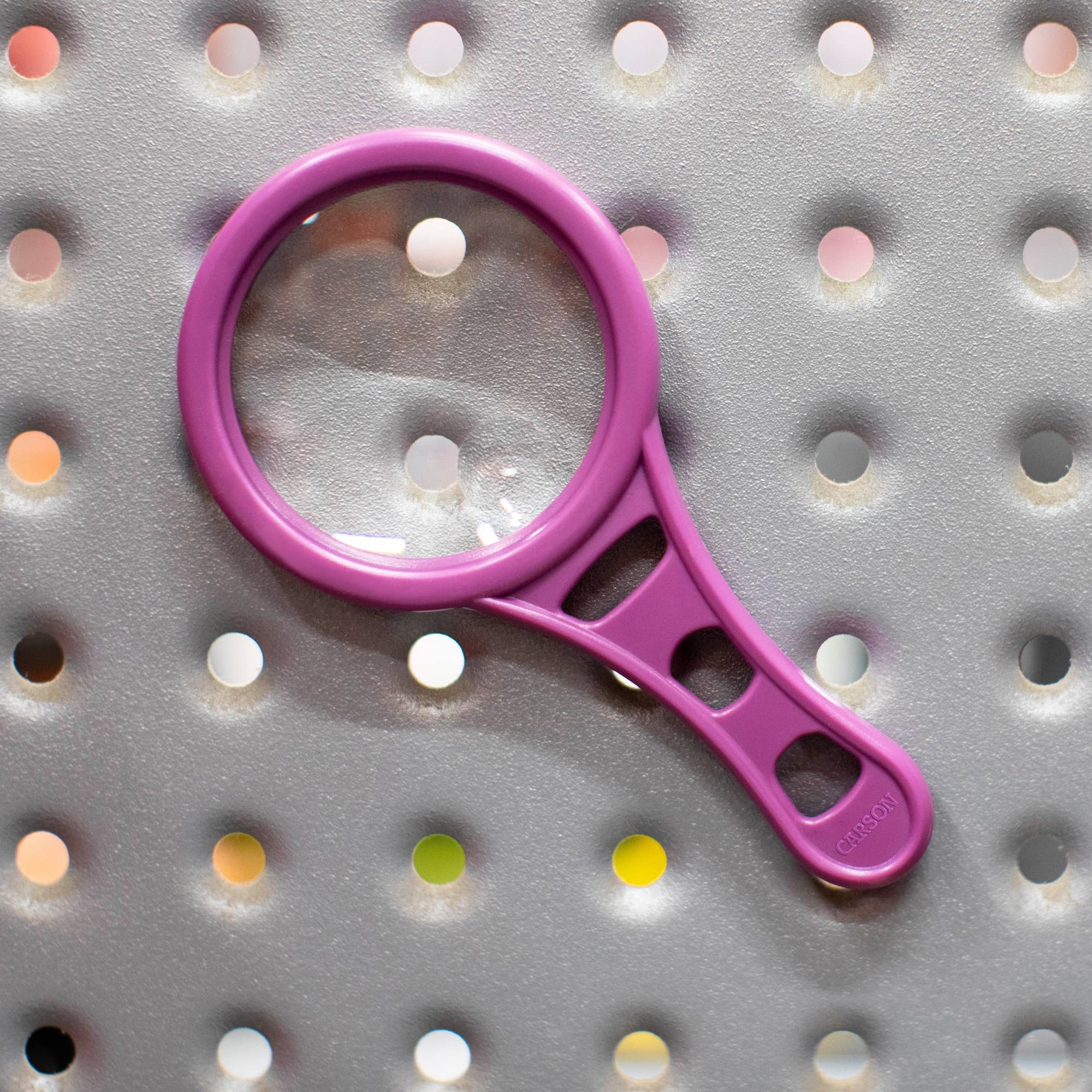 Carson EU - Wholesale Magnifying Glass - MagnetMag Assorted 3x Magnification with 6x Spot Lenses2