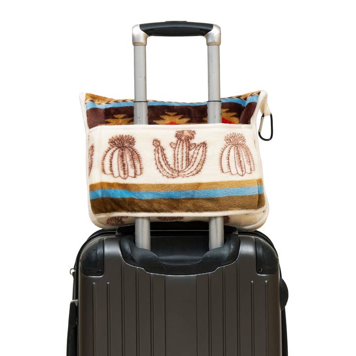 Carstens, Inc. - Wholesale Travel Blanket - Cactus Stripe Travel Blanket2