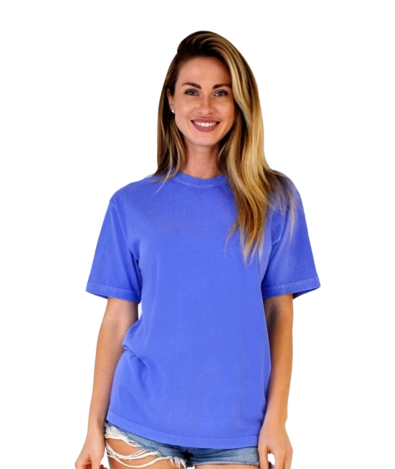 U.S. Apparel - Wholesale T-Shirt - Women's - Adult Garment Dyed T-Shirt80