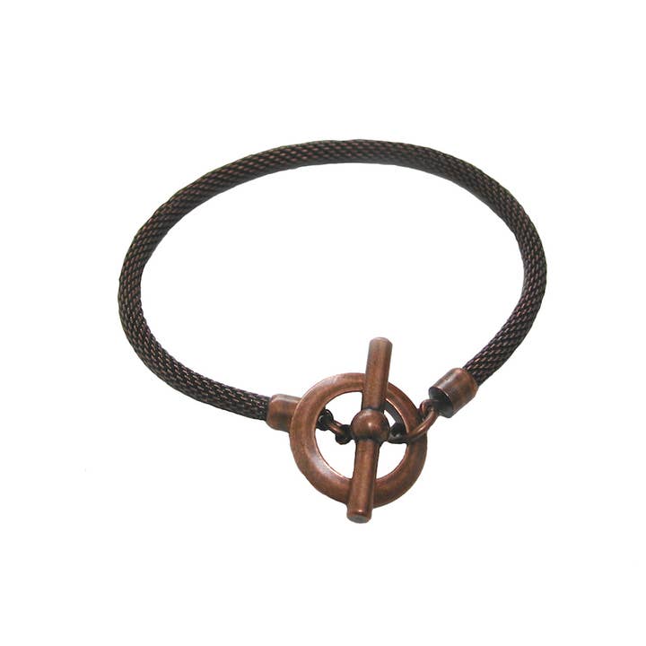 Bracelet en maille fine pour la vente par Erica Zap Designs