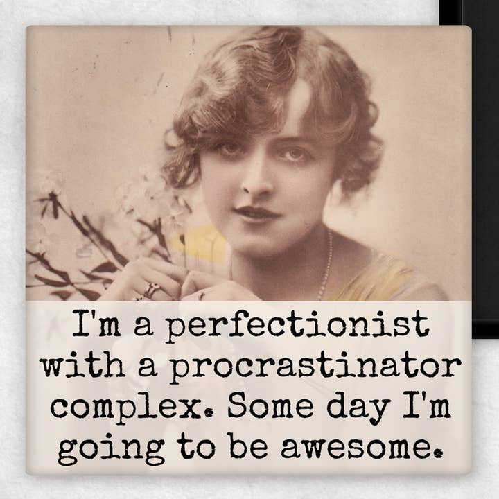 Magnete divertente. Un giorno sarò fantastico. per la vendita all'ingrosso da parte di Raven's Rest Studio