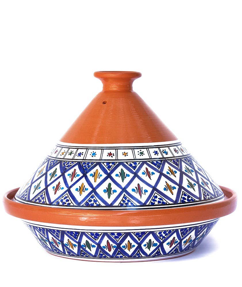 Kamsah – Engroshandel Gryde – Bohemian Supreme Blå Stor Tagine Pot7