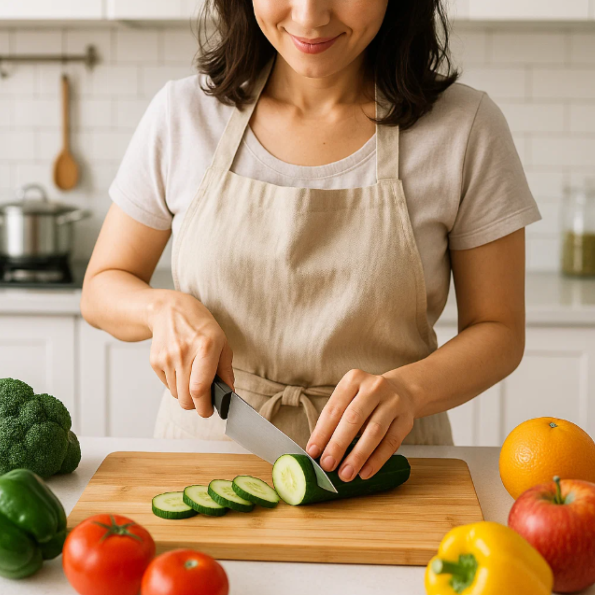 INVISION - Wholesale Cutting Board - 10pc 15x11" Thick Bamboo Boards – Bulk for Custom Gifts8