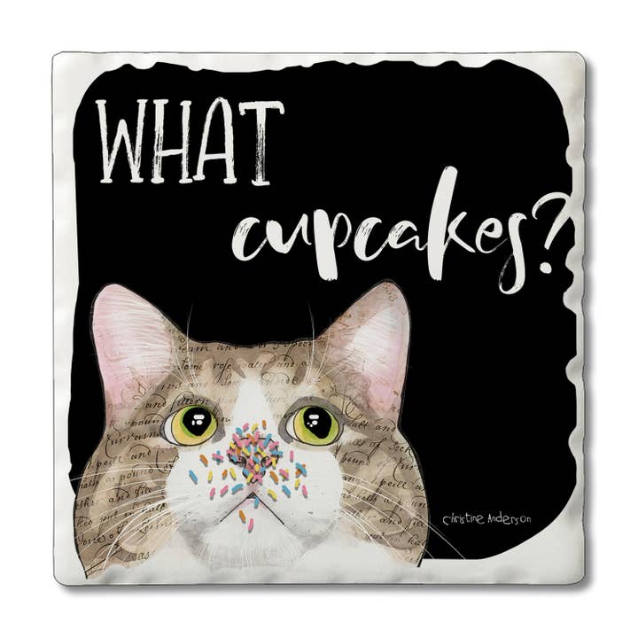 CounterArt/Highland Home/Thirstystone/CoasterStone - Wholesale Retailer Display - Home & Living - Naughty Pets Pre-Packed Single Coaster Display