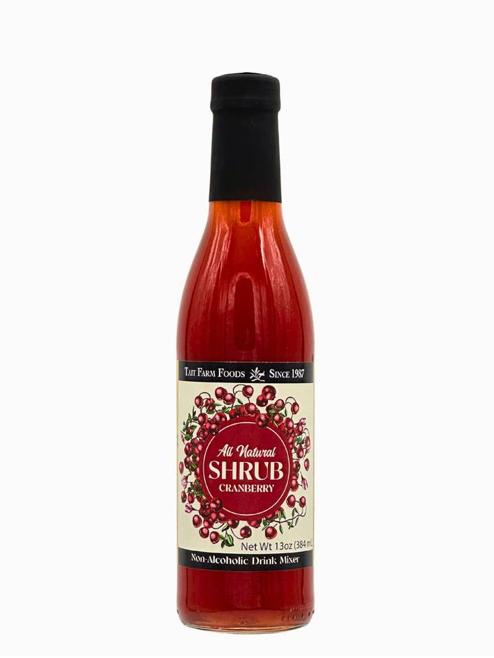 Cranberry Shrub for wholesale by Tait Farm Foods