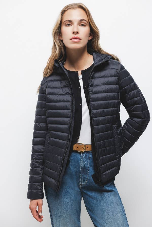 Lanidor - Wholesale Puffer Jacket - Women's - Plain Puffer Jacket (423540-1)