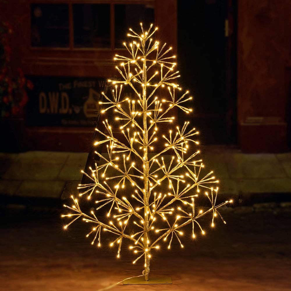 LIGHTSHARE - Wholesale Artificial Christmas Tree - Artificial Christmas Tree Light with Silver and Golden Finis21