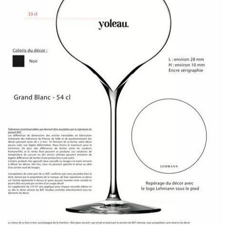 Yoleau - Wholesale Cocktail/Liquor Glass - Nice 33cl yoleau foot glasses1