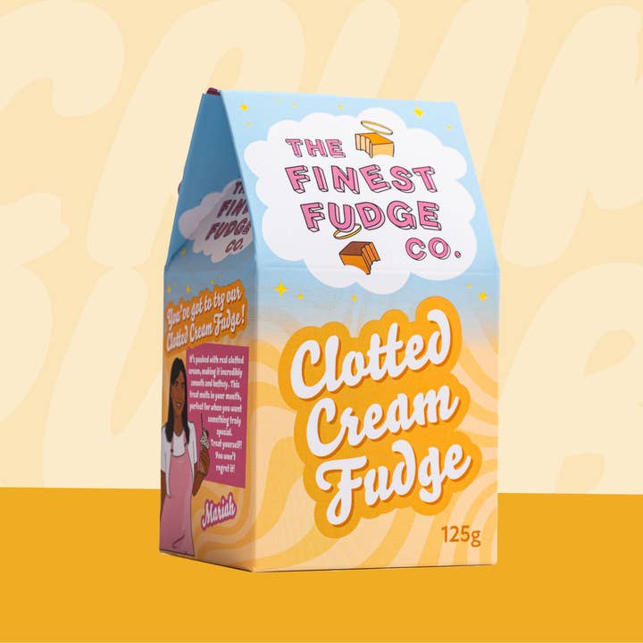 The Finest Fudge Co – wholesale Fudge – Clotted Cream Fudge Box