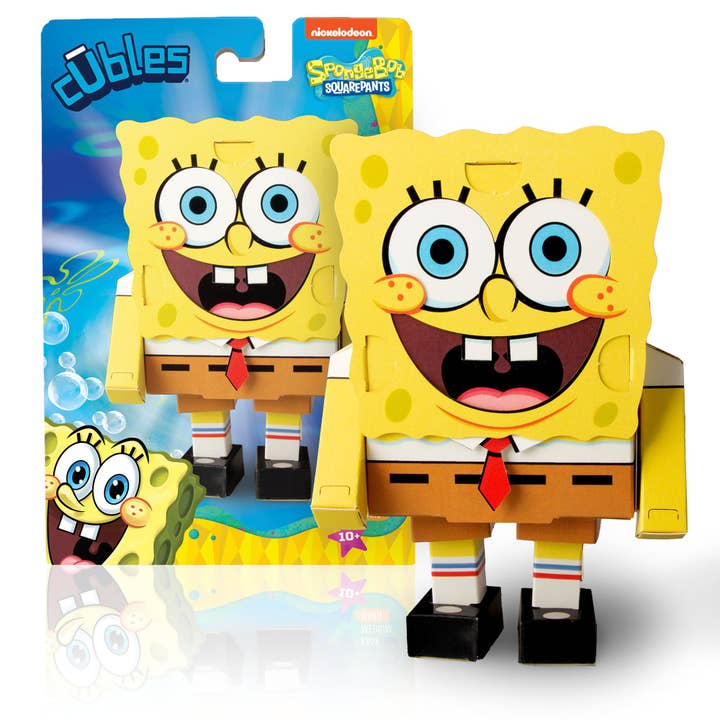 SpongeBob | SpongeBob Cuble for wholesale by Cubles | Paperboard Character Kits