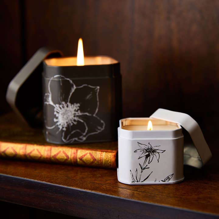 Rosy Rings - Wholesale Travel Candles - Honey Tobacco Signature Tin