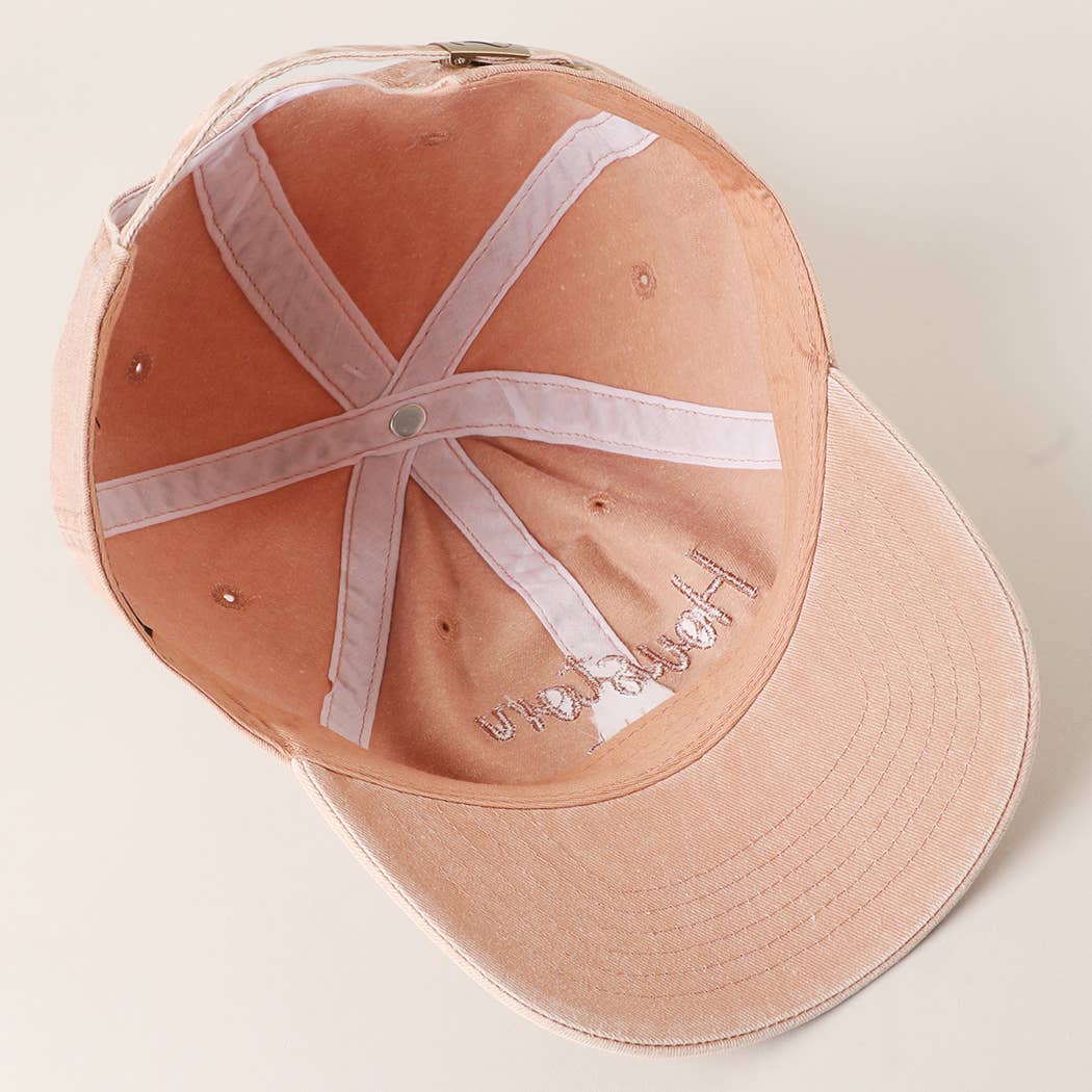 Fashion City – Boné de beisebol - Unissexo por atacado – Chapéu Lavado com Pigmento Personalizado – Bordado de Cidade e Estado22