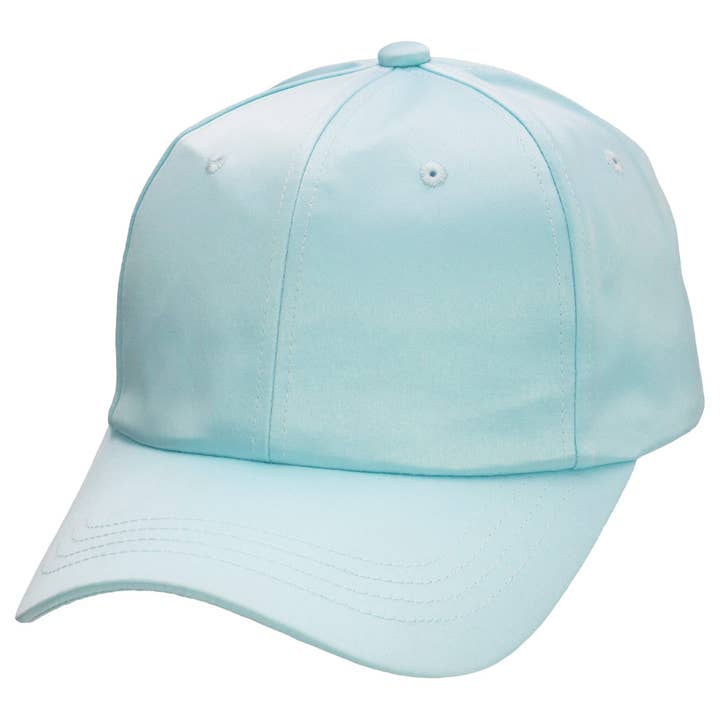 Cap Zone - Wholesale Baseball Cap - Unisex - Faux Silk Satin Strap Back Baseball Cap13