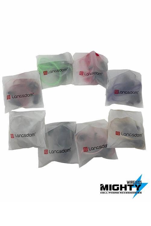 Mighty Wireless - Wholesale Headphones - Mighty Basic 3.5mm Auxiliary Earphones by Langston JM020