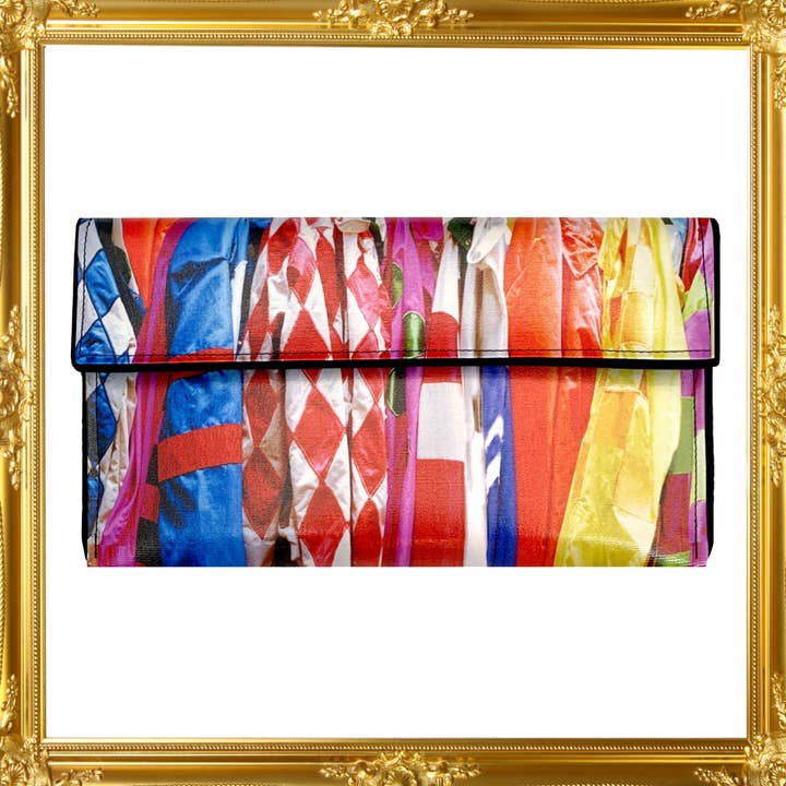 Kent Stetson Handbags - Wholesale Clutch Bag - Women's - Racing Silks0