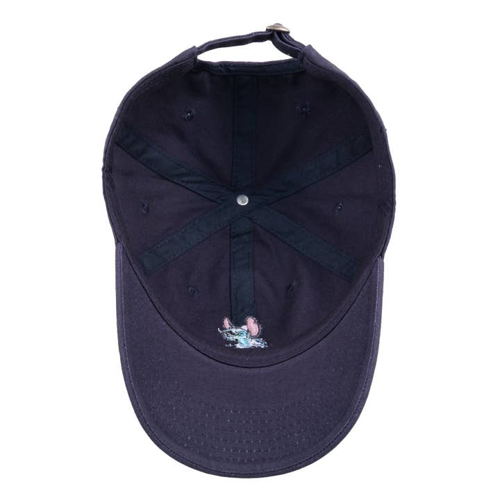 Concept One - Wholesale Baseball Cap - Unisex - Disney Stitch Mood Dad Cap,Navy