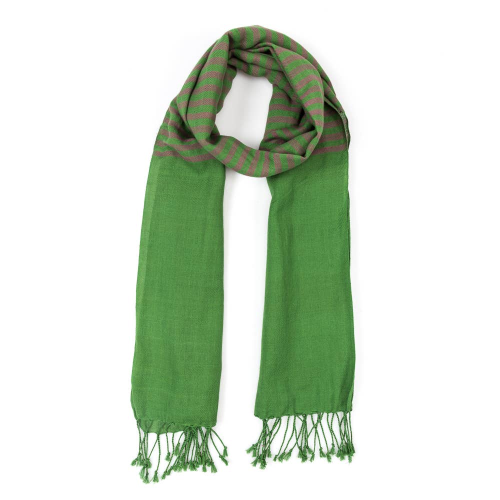 Veraluna Sustainable Clothing - Wholesale Scarf - Women's - COTTON SCARF VIBES FAIR TRADE PRODUCT0