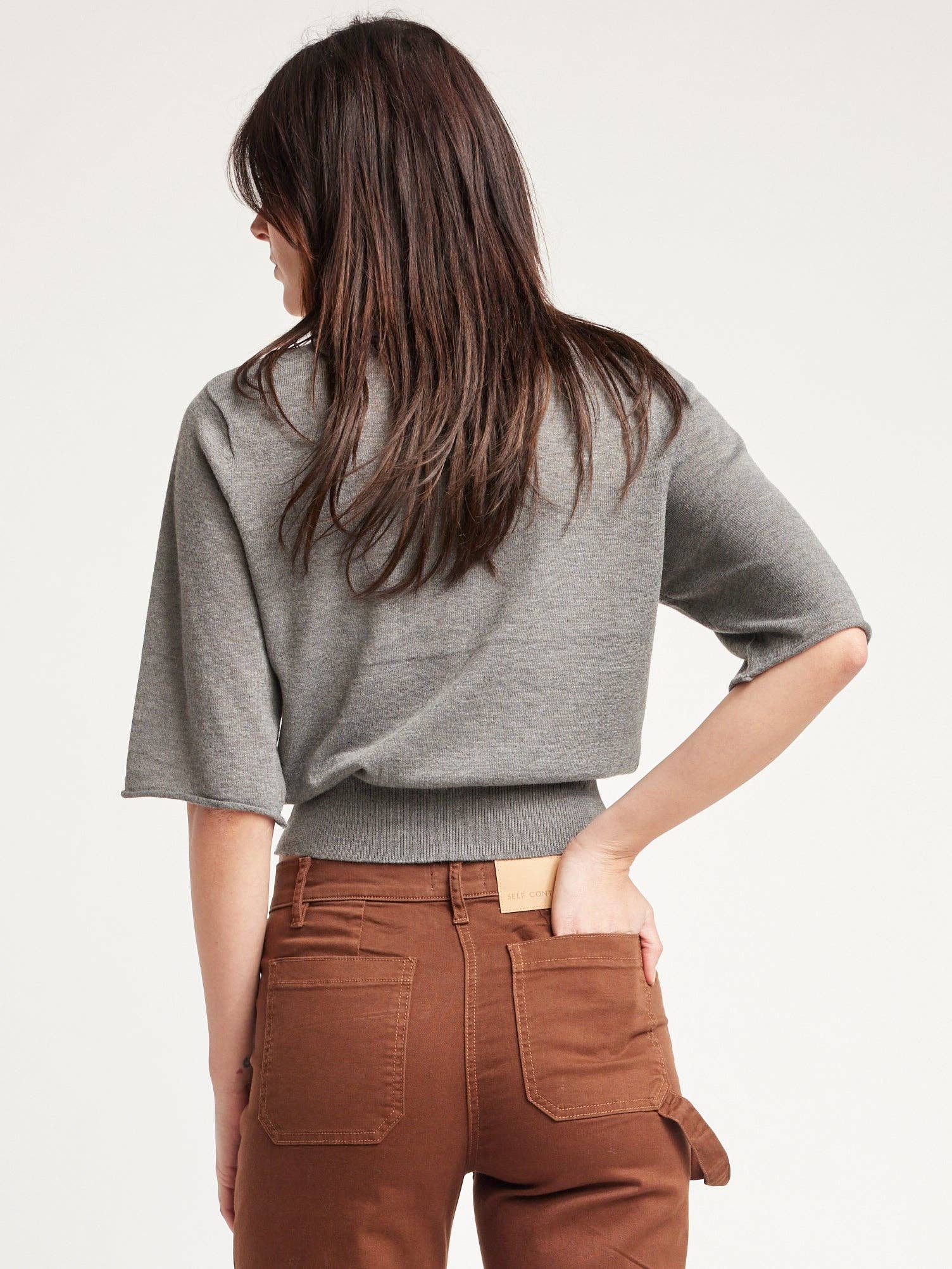 Gris Heather Jersey Kinsley de venta al por mayor en Faire2