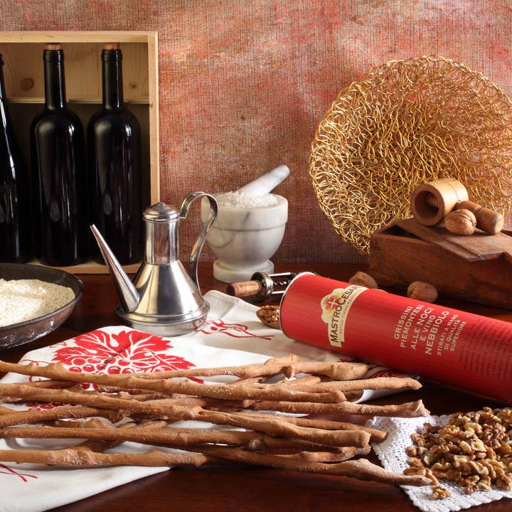 La Deliziosa Pasticceria di Mastro Cesare srl - Wholesale Bread/Tortilla - Top Gourmand Grissini with Walnuts and Nebbiolo Wine Italy1