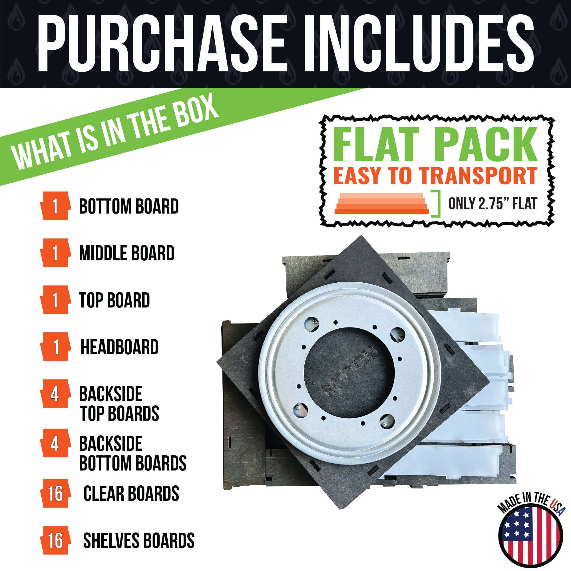 Torched Displays - Wholesale Retailer Display Stand/Case - 4-Sided Rotating Display Stand for Craft Shows, Trade Shows13