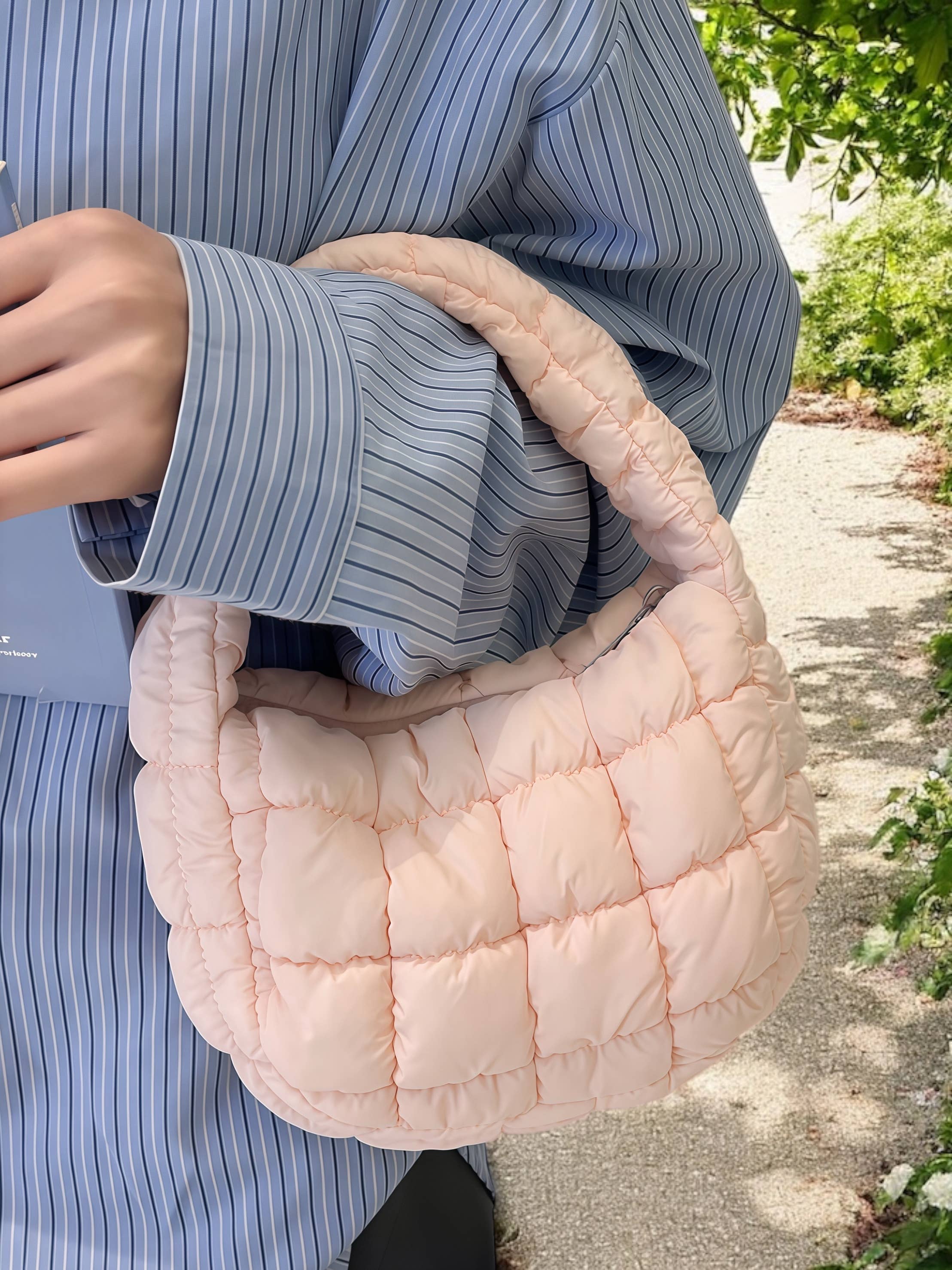 BYREN | ÉLINE L'ATELIER - Wholesale Top Handle Bag - Women's - CY26 quilted handbag2