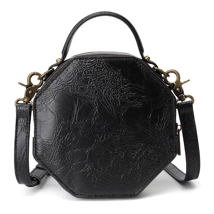 Black HALLOWEEN RETRO STEAMPUNK BAG SHOULDER BAG_CWAB0633 for wholesale on Faire2