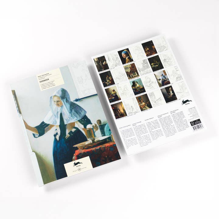 Vermeer Kunstneres Malebog for engroshandel hos Pepin Press