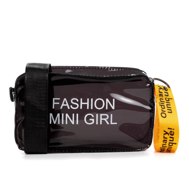 FIRENZE ARTEGIANI - Wholesale Shoulder Bag - Women's - Zenevredo mini shoulder bag, made of transparent PVC.3