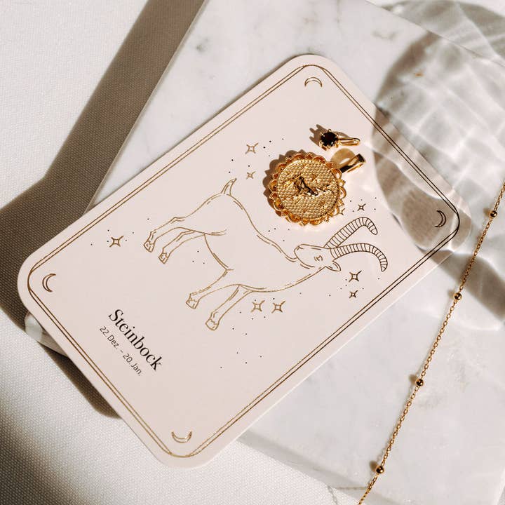 Sternzeichen Lebensmotto Kärtchen für den Großhandel von eve‘s JEWEL