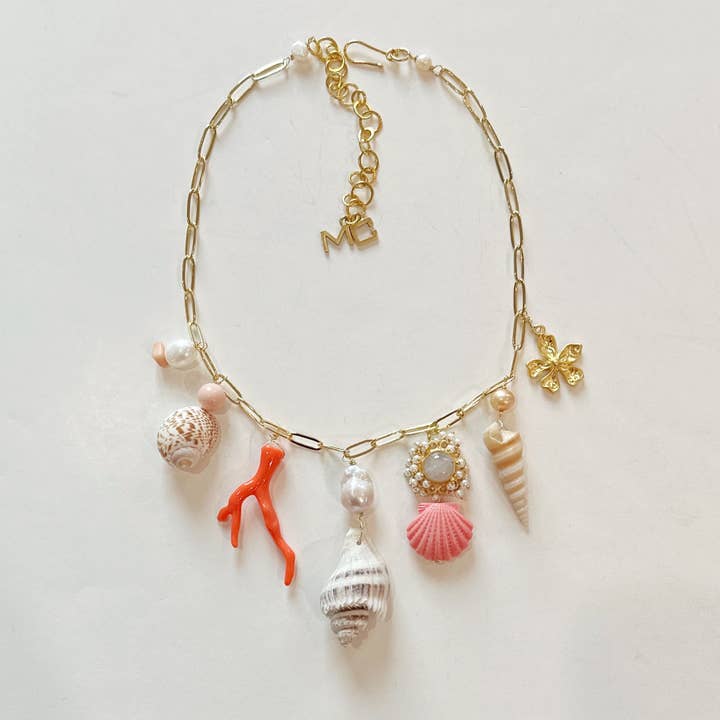 Dunmore en Corail Pamplemousse pour la vente par Meg Carter Designs