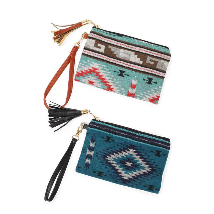 Hana - Wholesale Wristlet - Western Wristlet Pouch Bag2