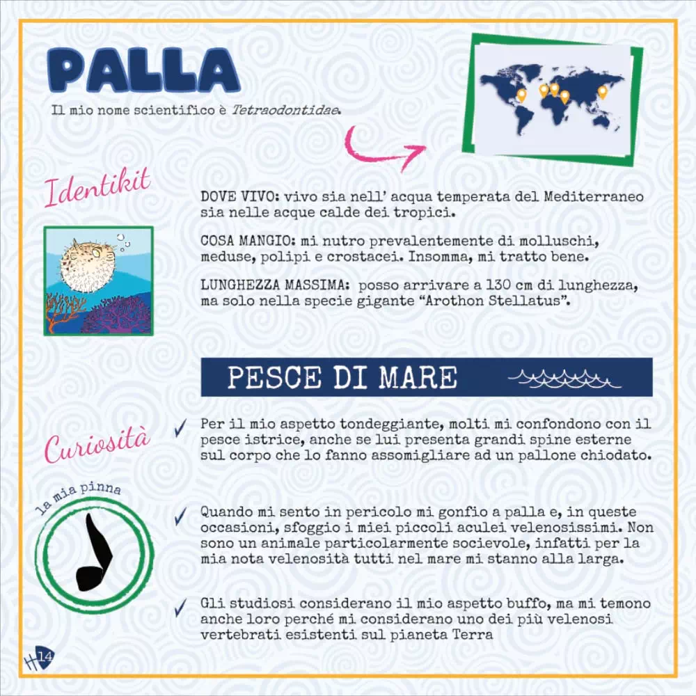 Tascabimbi Srl - Wholesale Coloring & Activity Book - Kids & Baby - KOLORAMI: FISH 6+1