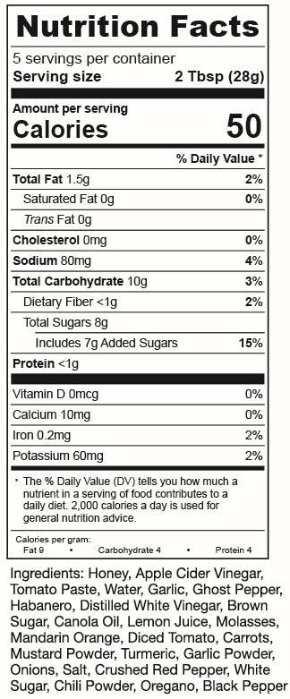 TorchBearer Sauces – wholesale Hot sauce – Son of Zombie | 5oz Bottle | Sweet, Smokey, Hot | Heat 6/102