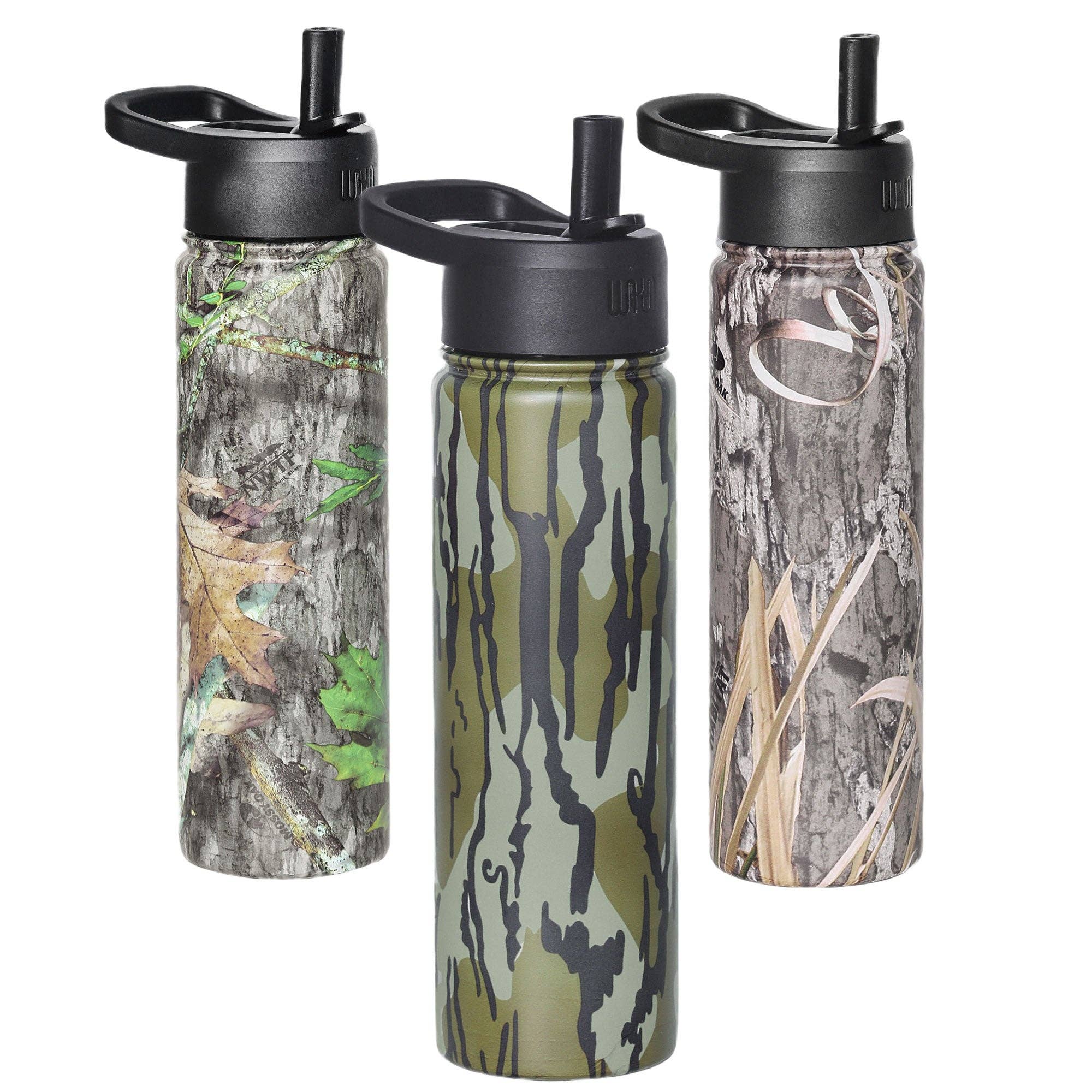 Wildkin - Wholesale Water Bottle - Mossy Oak Original Bottomland 22 oz Stainless Steel Water Bottle7