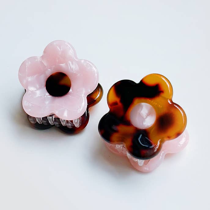 Mini Daisy Hårklämmor - Set om 2 för wholesale av Have A Nice Day