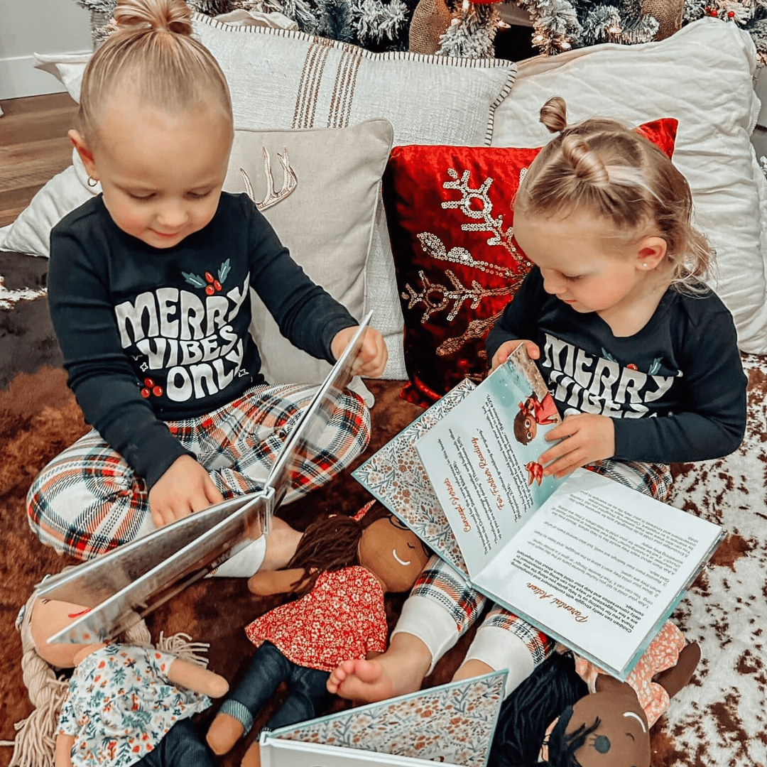 EllyandGrace - Vente Poupée – enfant - Ensemble de livres sur la foi, la grâce, l'espoir, une poupée en lin et un livre chrétien44