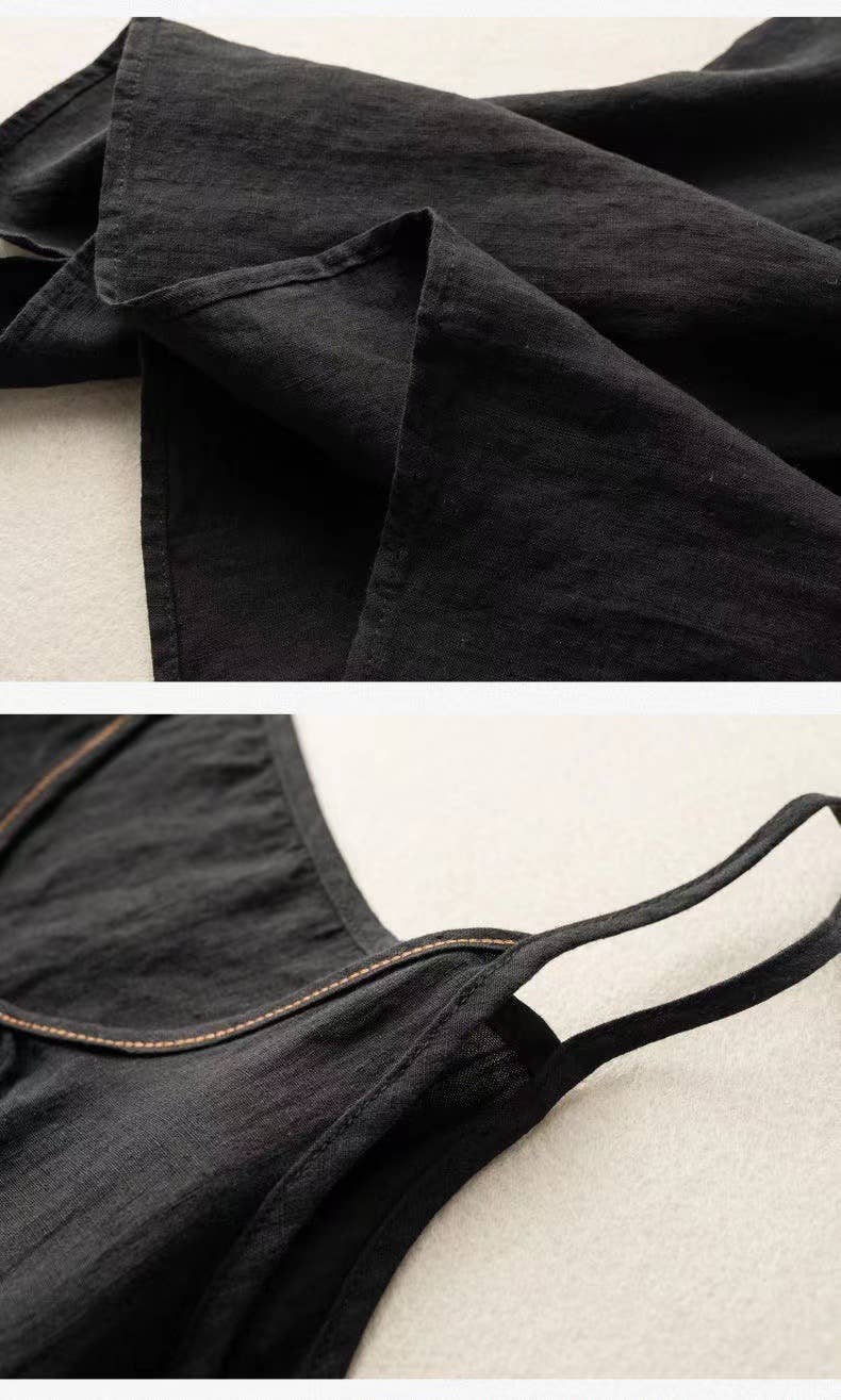 Hope & Sunshine - Wholesale Tank Top - Women's - Cotton Linen Camisole Tank Top2