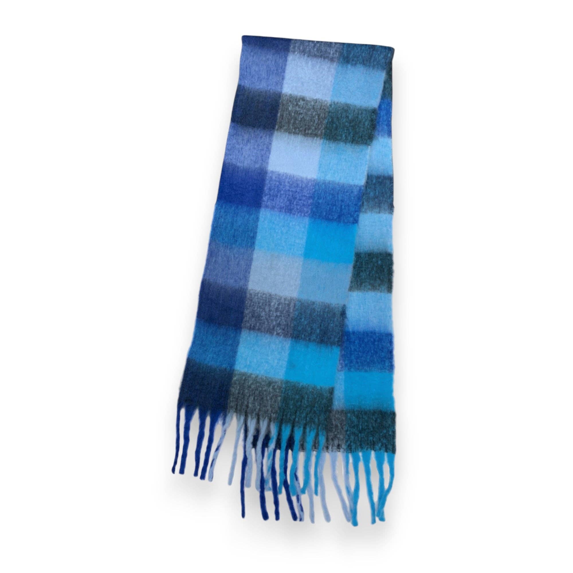 Lili Scarves (USA Duties Paid) – Cachecol - Mulher por atacado – Cachecol de Inverno com Estampa Xadrez Macia e Fofa - 15 Cores1