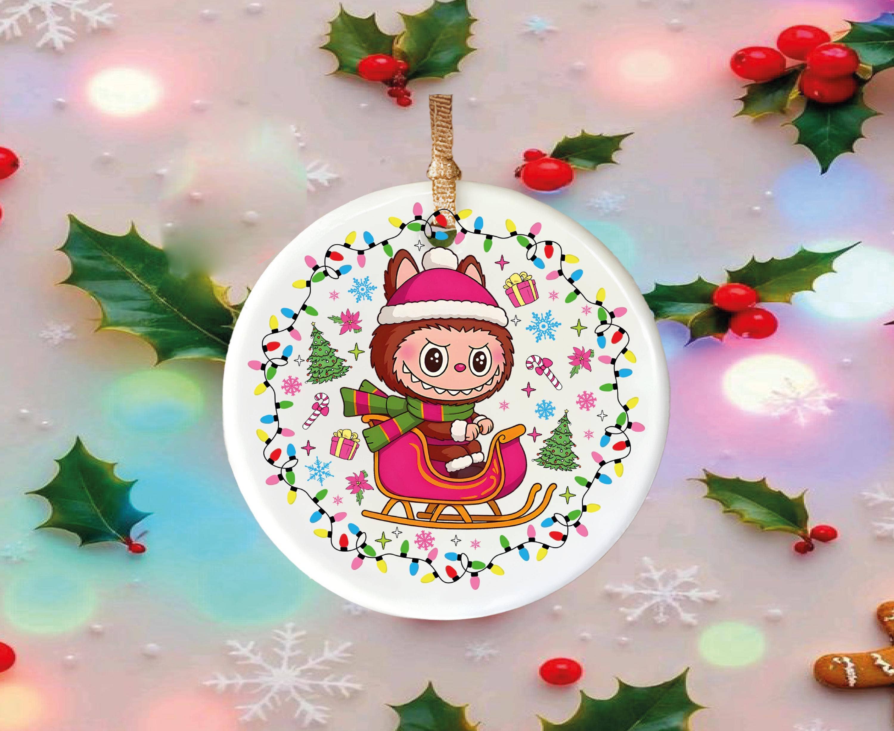 Embrova – wholesale Prydnad – Spökliknande monsterjulprydnad, prydnad av porslinskeramik