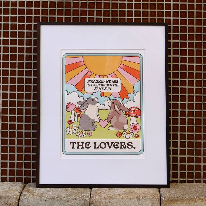 Exquisite Paradox - Wholesale Art Print - the lovers card 11"x14" art print1